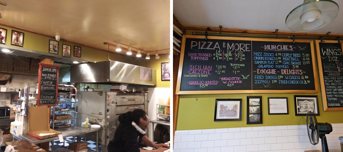 The Pizza Joint Menu